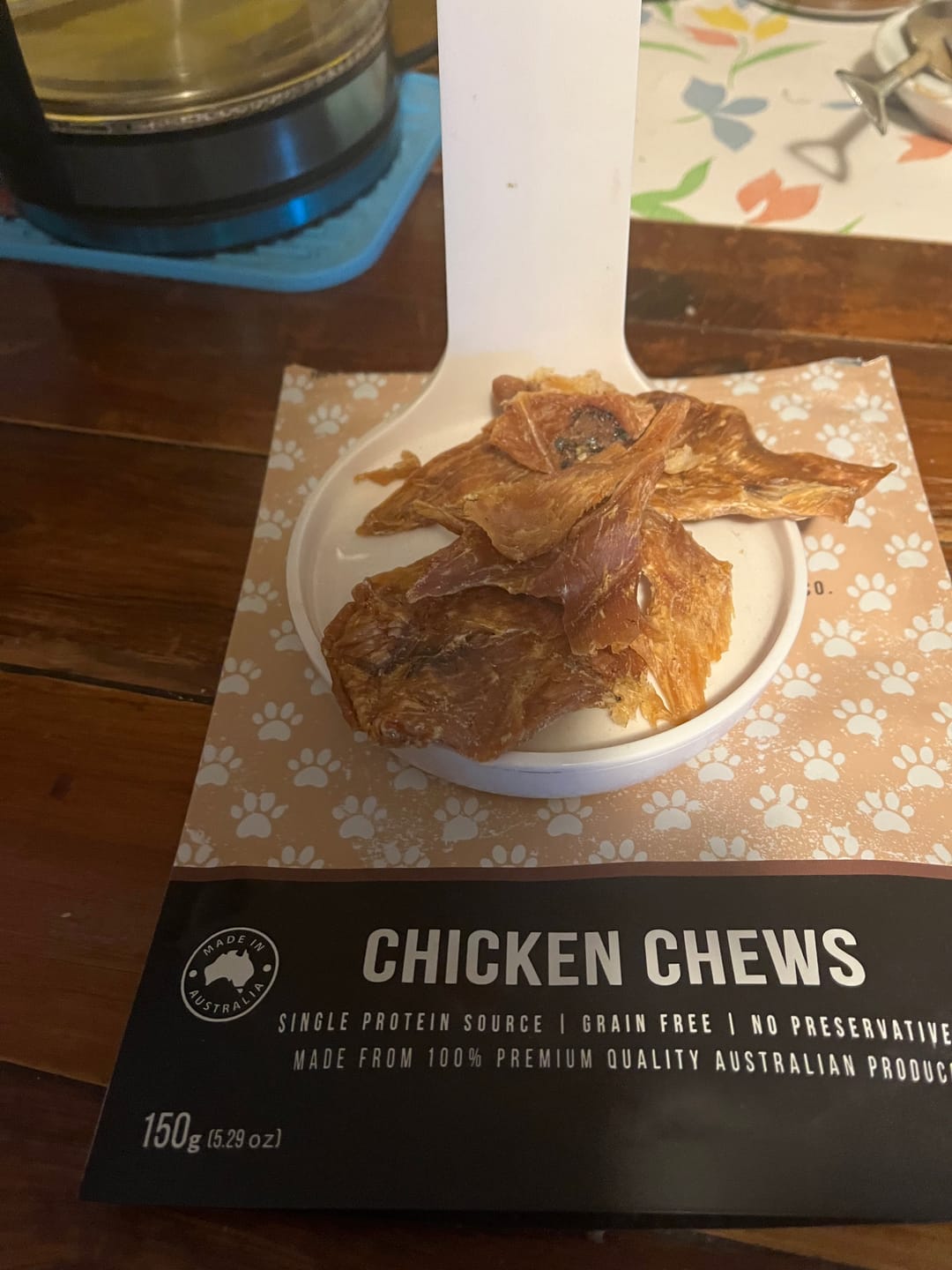 Customer photo review of Premium Chicken Chews