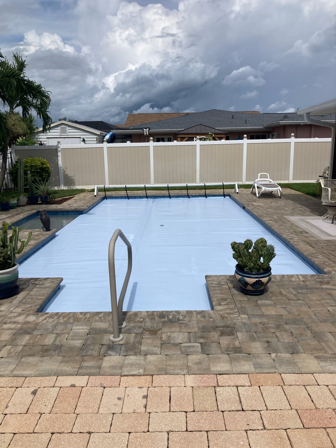 Customer photo review of GeoBubble CoolGuard™ Summer Cooling Pool Cover
