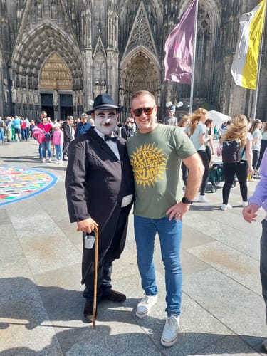 Customer photo review of Here Comes The Sun T-Shirt