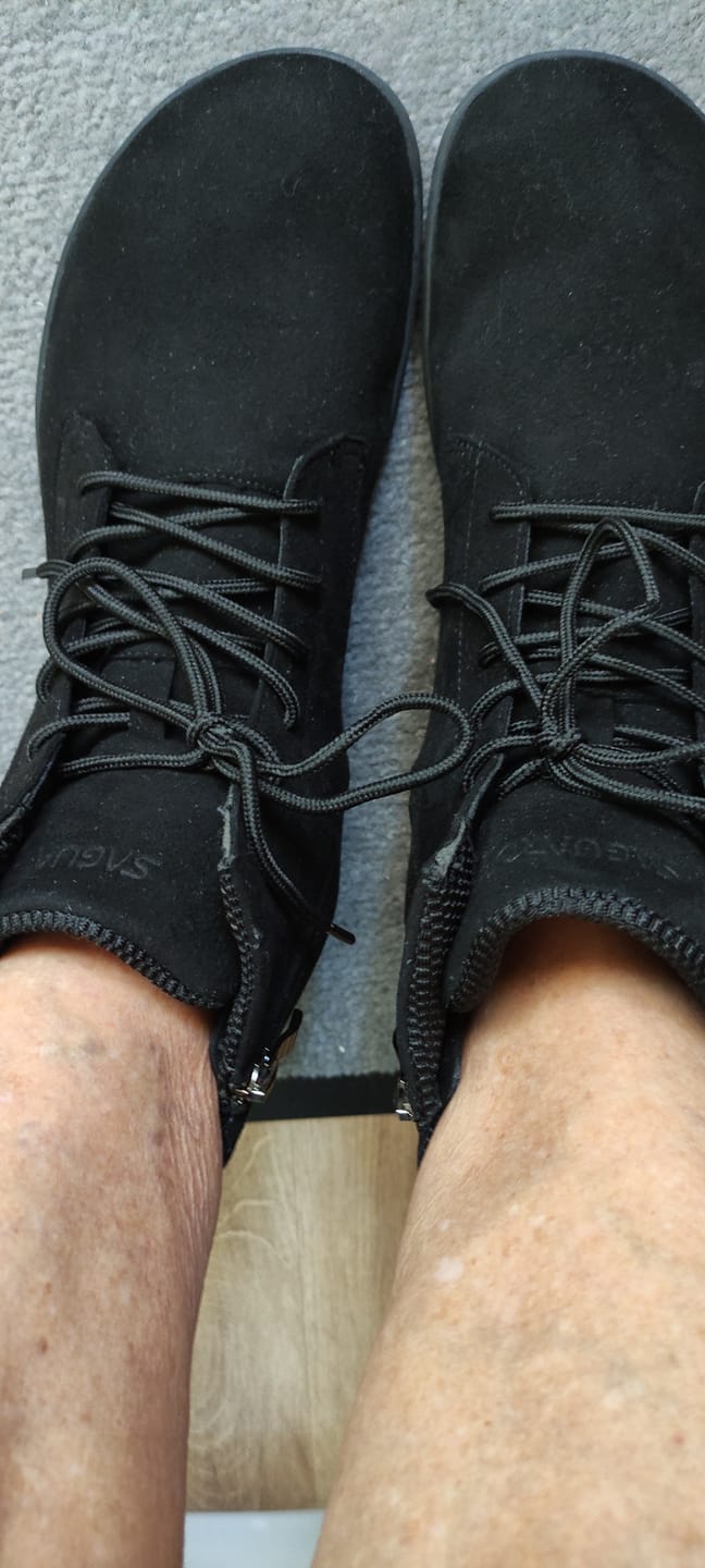 Customer photo review of Ambition II - Zapatos Barefoot de Invierno
