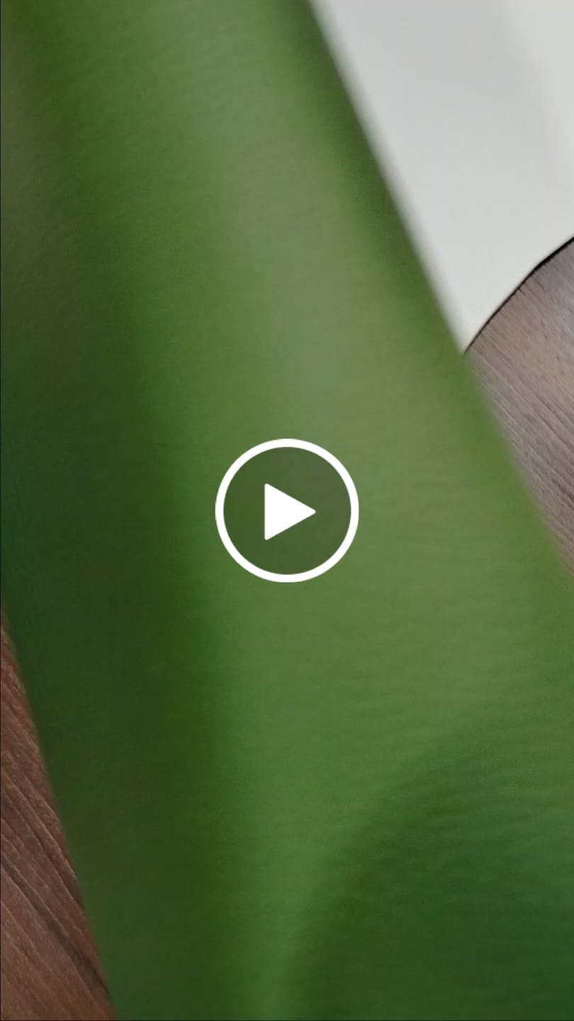 Customer video review of DOLLARO 0.8MM COM FUNDO DE MALHA COR VERDE MUSGO