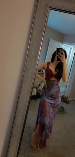 Customer photo review of Mavee Slip Dress