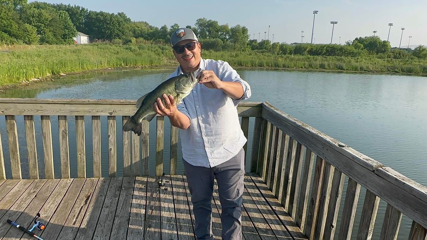 Customer photo review of Swimmax Fishing Lure | Eight-Segmented | BKK Hook |  Easy Catch | Rattling with Noise | Heavy-Duty Dyneema Fiber Joint | Jointed Swimbait for Bass & Trout & Crappie