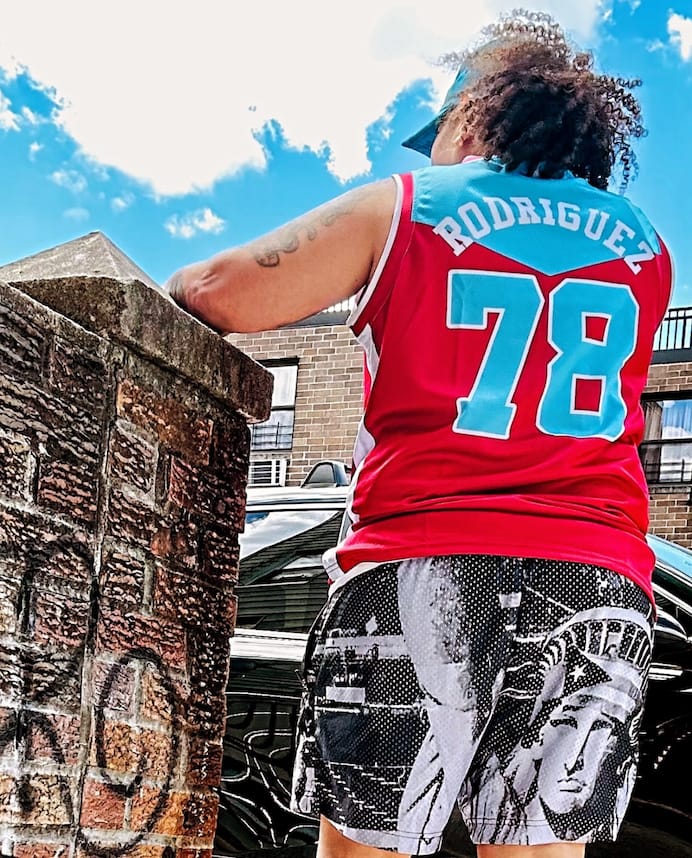 Customer photo review of Puerto Rico Custom Basketball Jersey