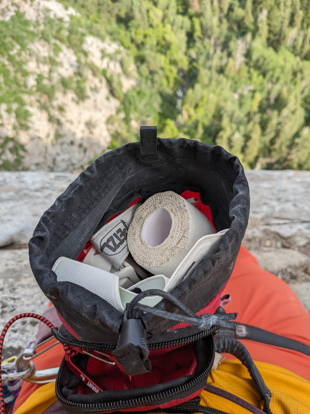 Customer photo review of "Snack Pack" Multipitch Storage Pouch