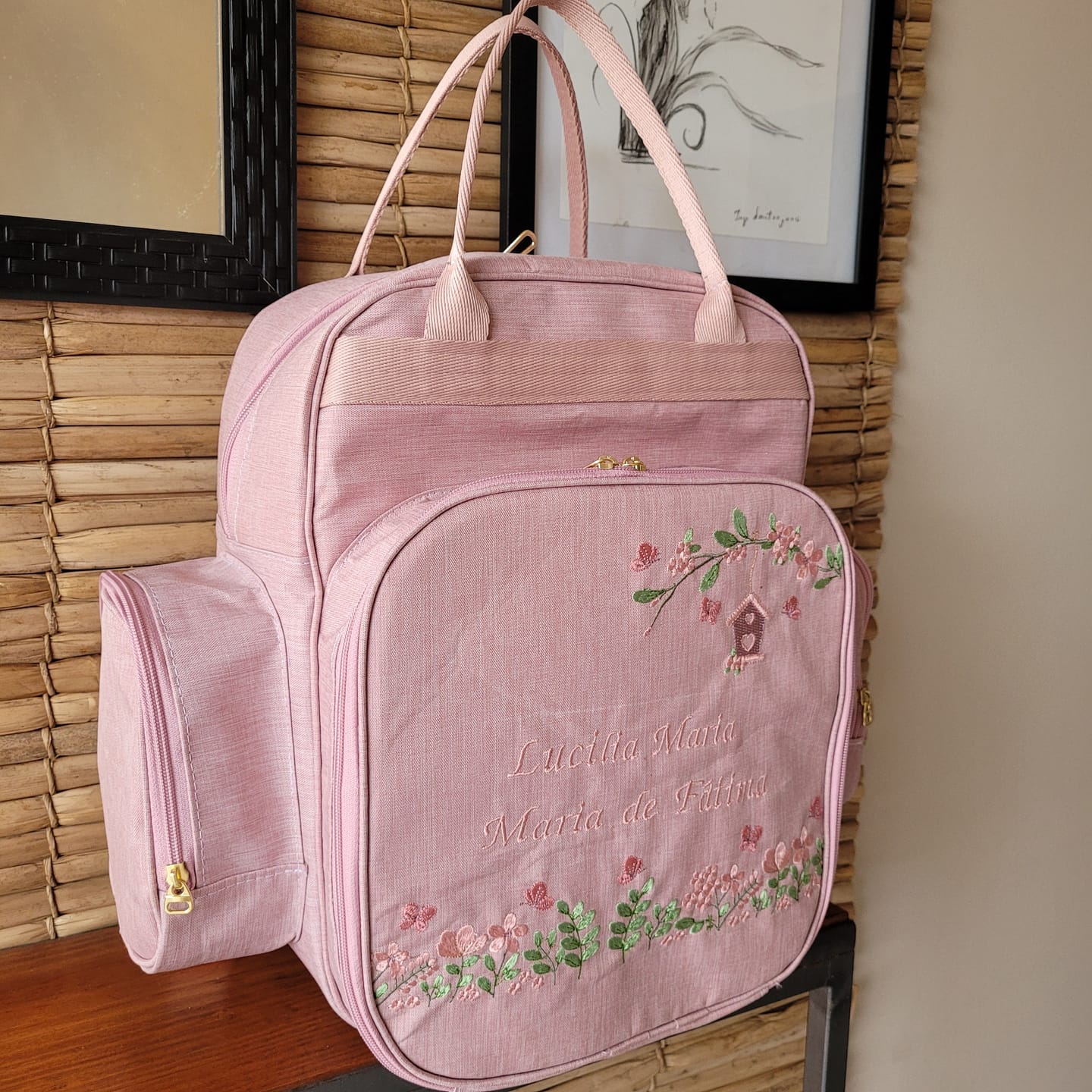 Customer photo review of NYLON LINHO COR ROSE