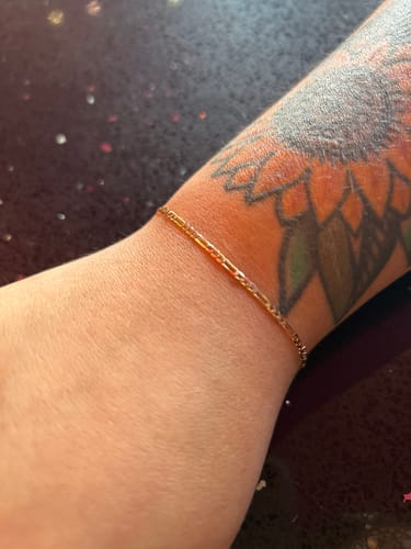 Customer photo review of Permanent Jewelry appointment