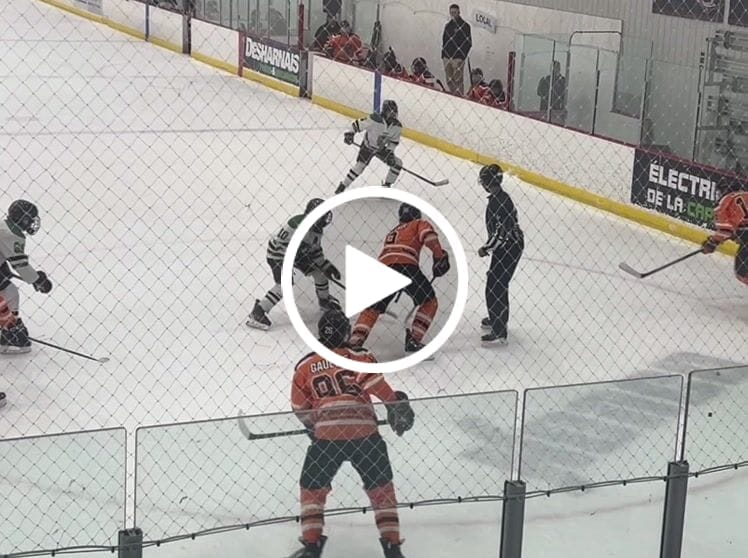 Customer video review of ZEBRASCLUB ZVG2 SHORT CUT HOCKEY VISOR CLEAR