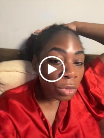 Customer video review of Raw Indian Loose Curly Hair