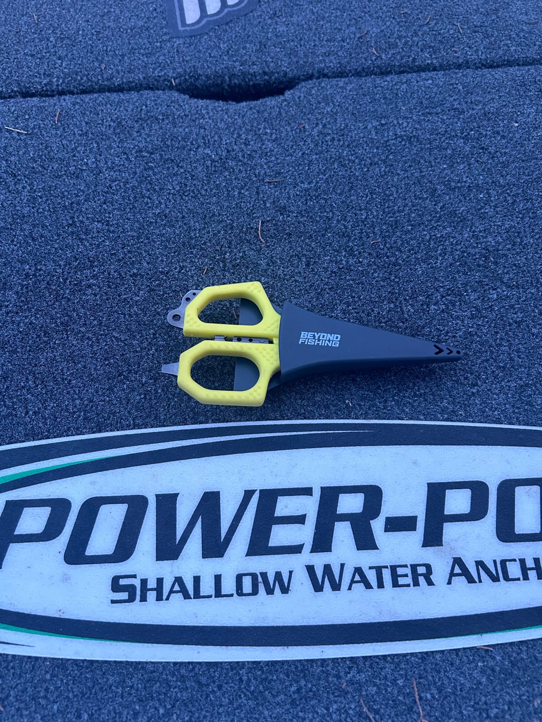 Customer photo review of Beyond Fishing 6.5" Pro Shears - Braid Cutting Scissors