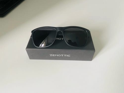 Customer photo review of Zenottic Sun Glasses Legend