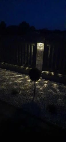 Customer photo review of SolaGarden™ Fence Lights