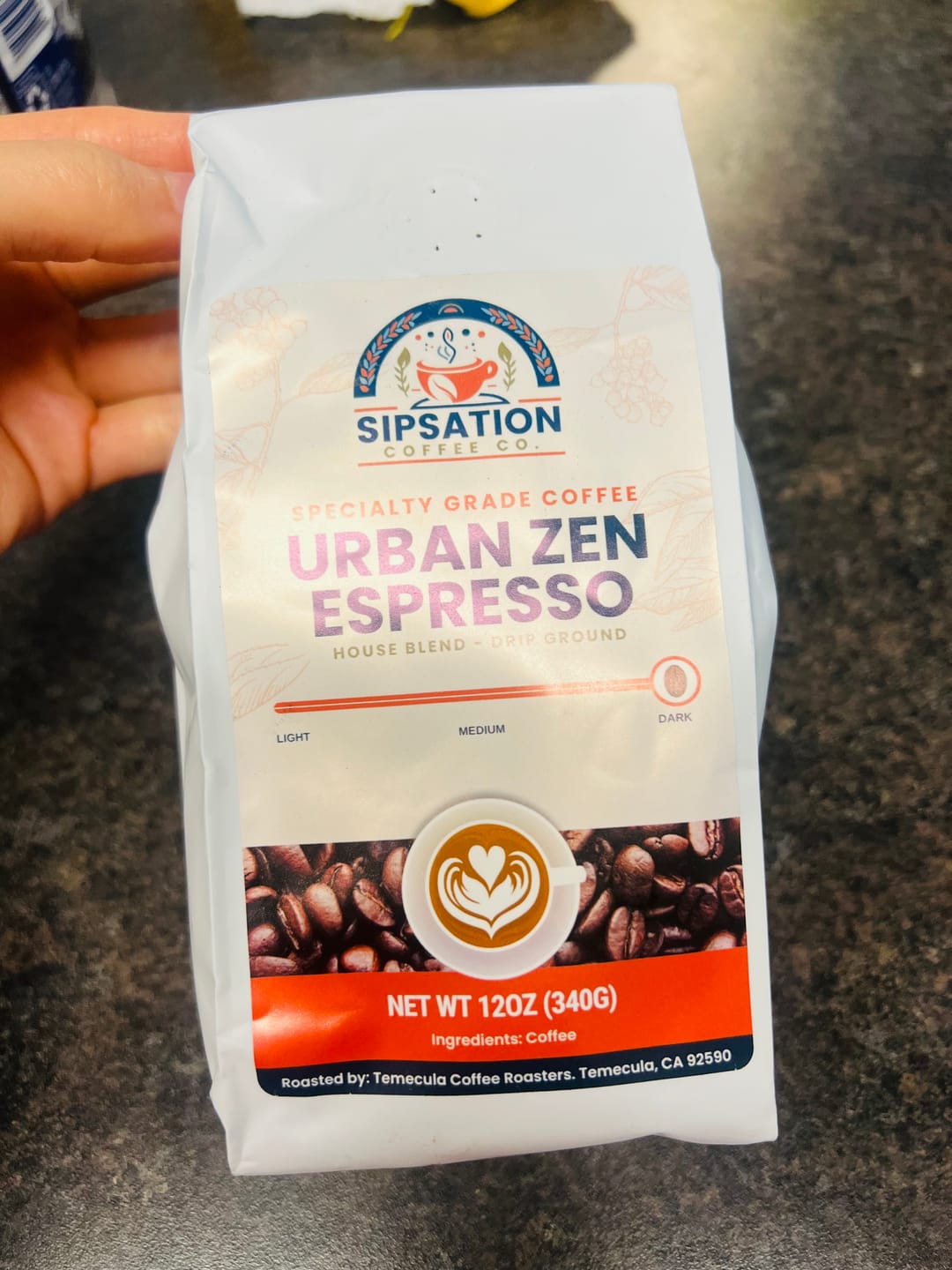 Customer photo review of Urban Zen Espresso