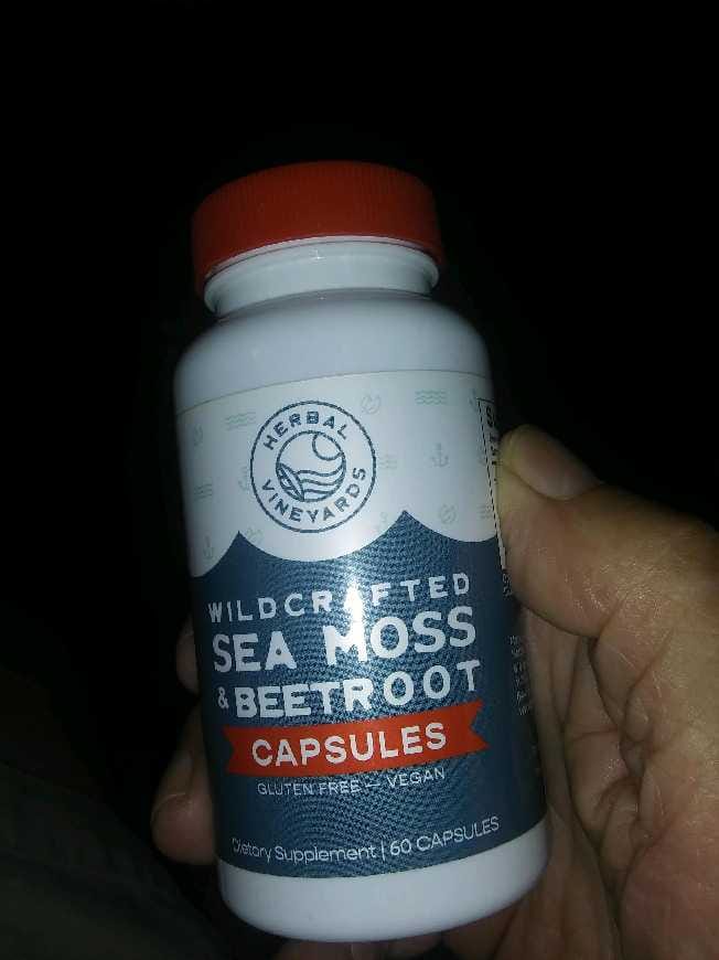 Customer photo review of Trio Sea Moss Capsules Bundle Pack