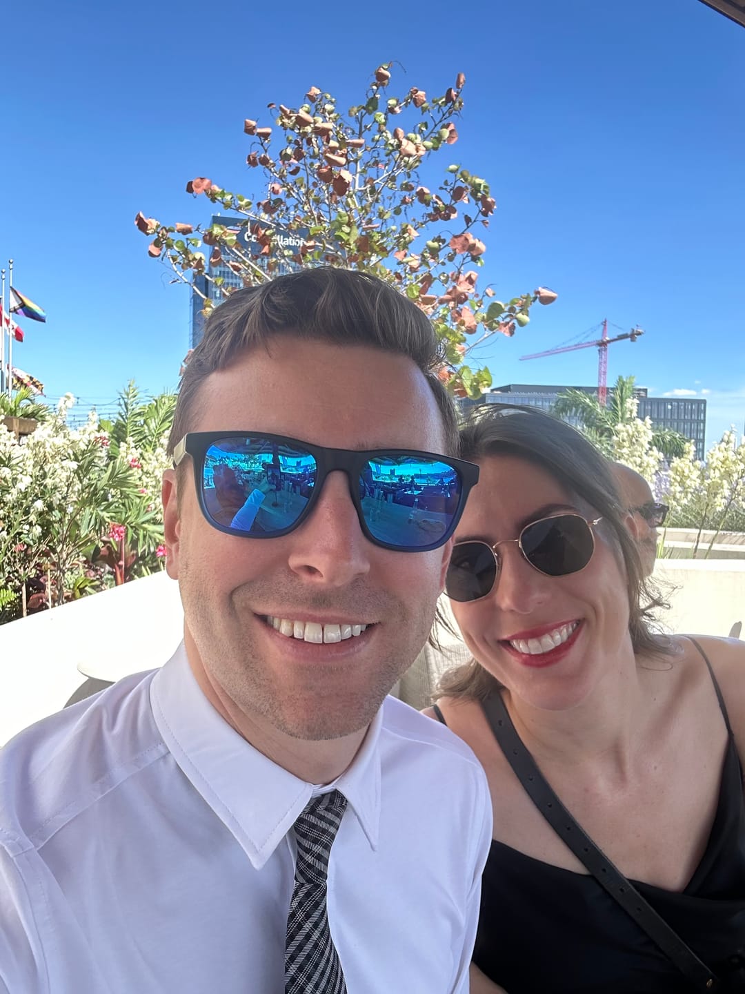 Customer photo review of Long-Sleeve Casual Button-Down: Arctic White