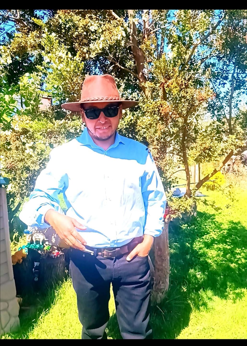 Customer photo review of Sombrero de Cuero