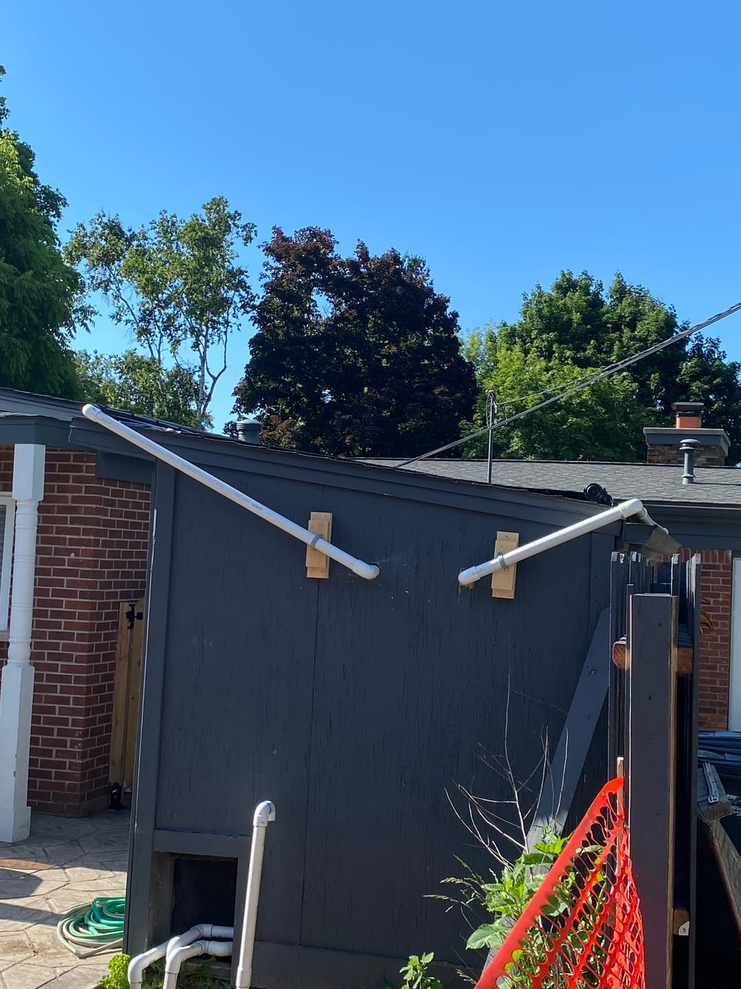 Customer photo review of SwimJoy Industrial Grade Solar Pool Heater Panel - Advanced High-Wind Mounting Security - Maximum Freeze Resistance
