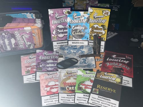 Customer photo review of Strawberry Dream LooseLeaf 5-Pack Wraps (40 Count)