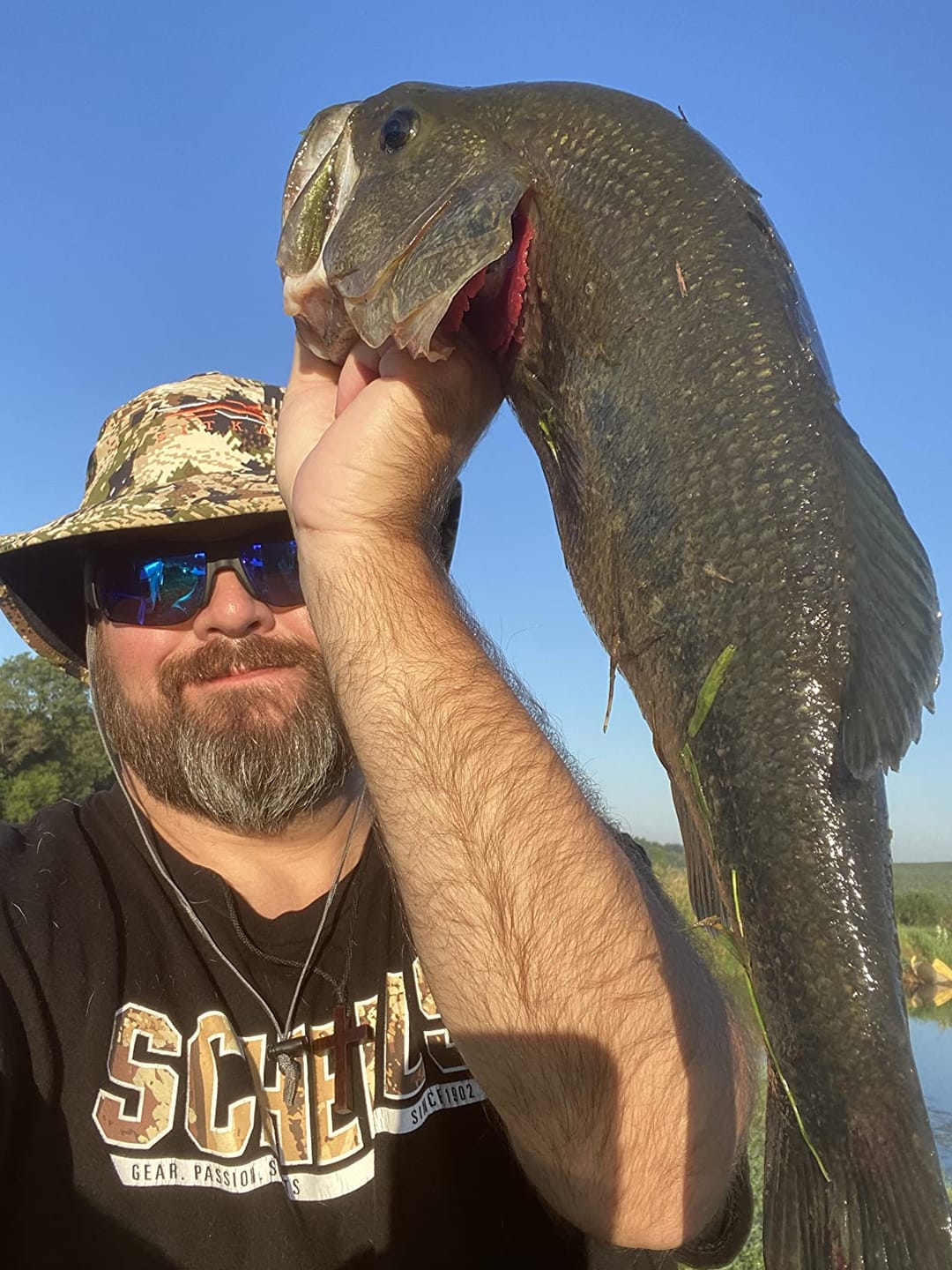 Customer photo review of Swimmax Fishing Lure | Eight-Segmented | BKK Hook |  Easy Catch | Rattling with Noise | Heavy-Duty Dyneema Fiber Joint | Jointed Swimbait for Bass & Trout & Crappie