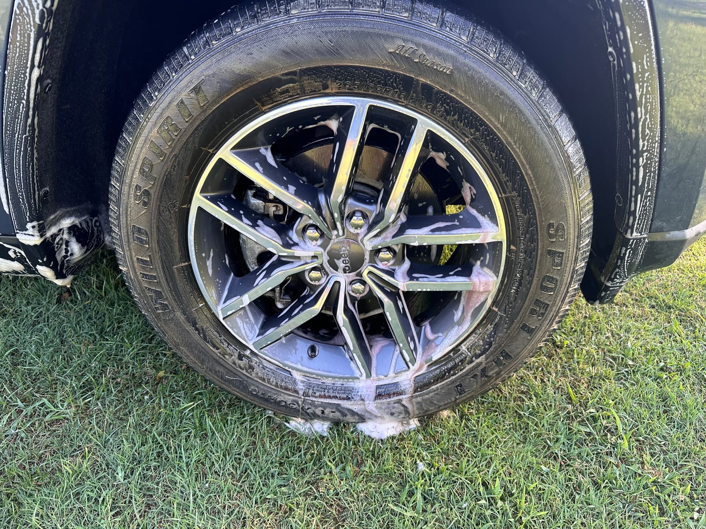 Customer photo review of Tire Cleaner