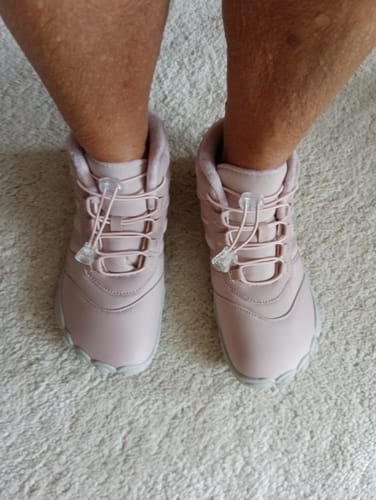 Customer photo review of Winter Pro - wasserfeste Barfußschuhe