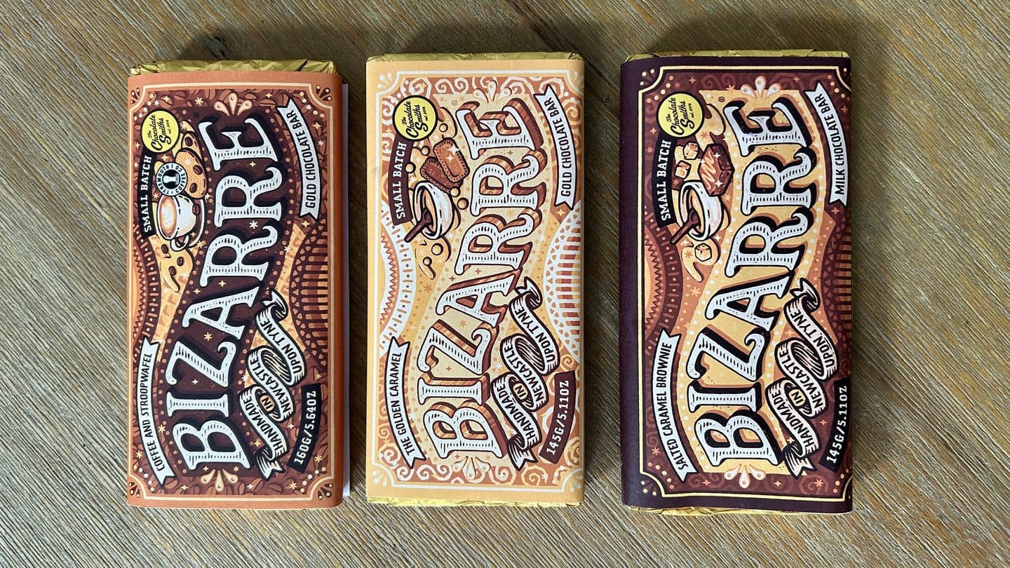 Customer photo review of The Golden Caramel Bizarre Bar