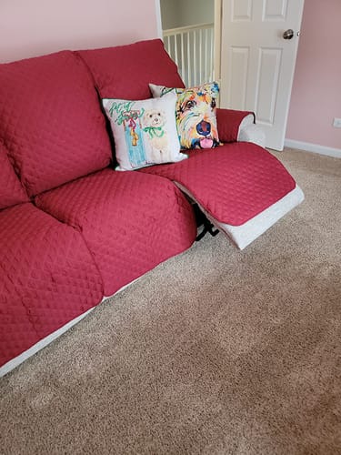 Customer photo review of 100% Waterproof Recliner Chair Cover Large Size Covers