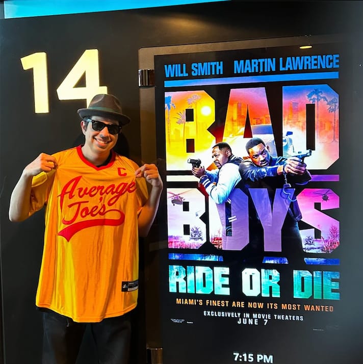 Customer photo review of Peter Lafluer Average Joe's Baseball Jersey