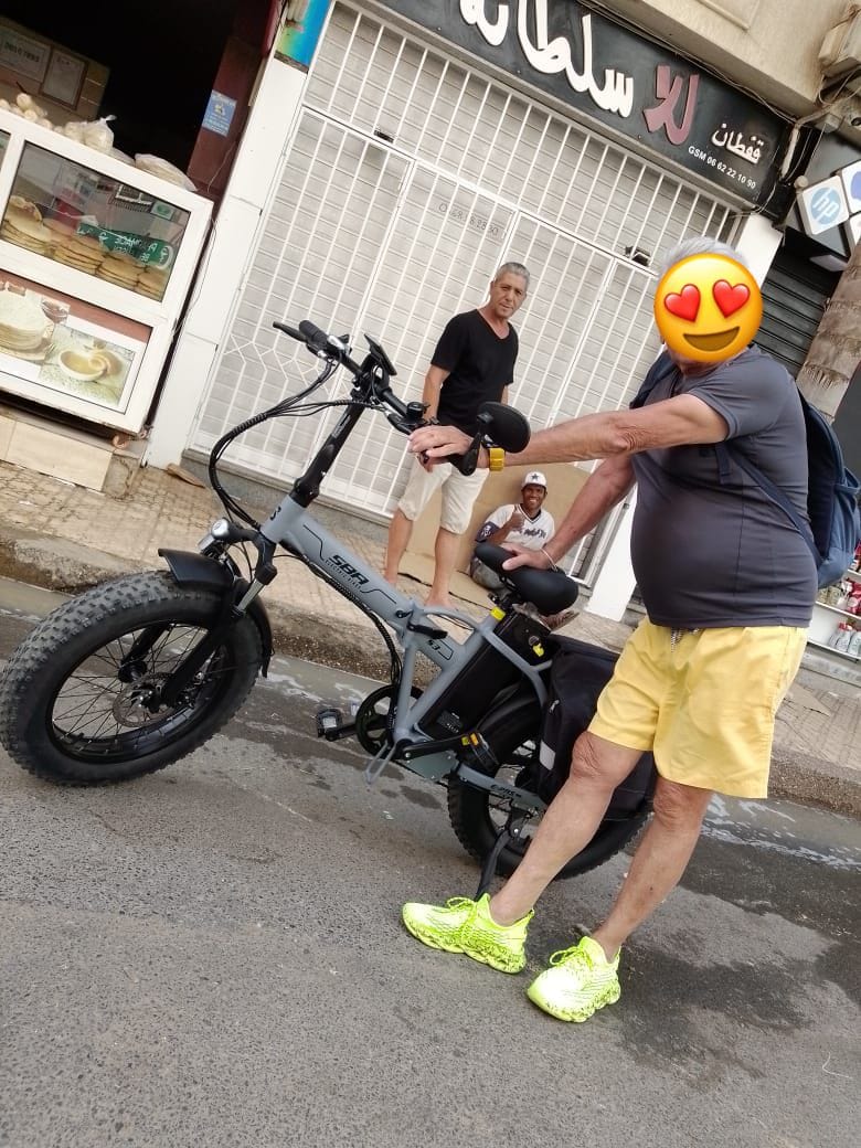 Customer photo review of SBA BIKE S3 vélo électrique - MEILLEUR VENTE -  Promo CHOC !!