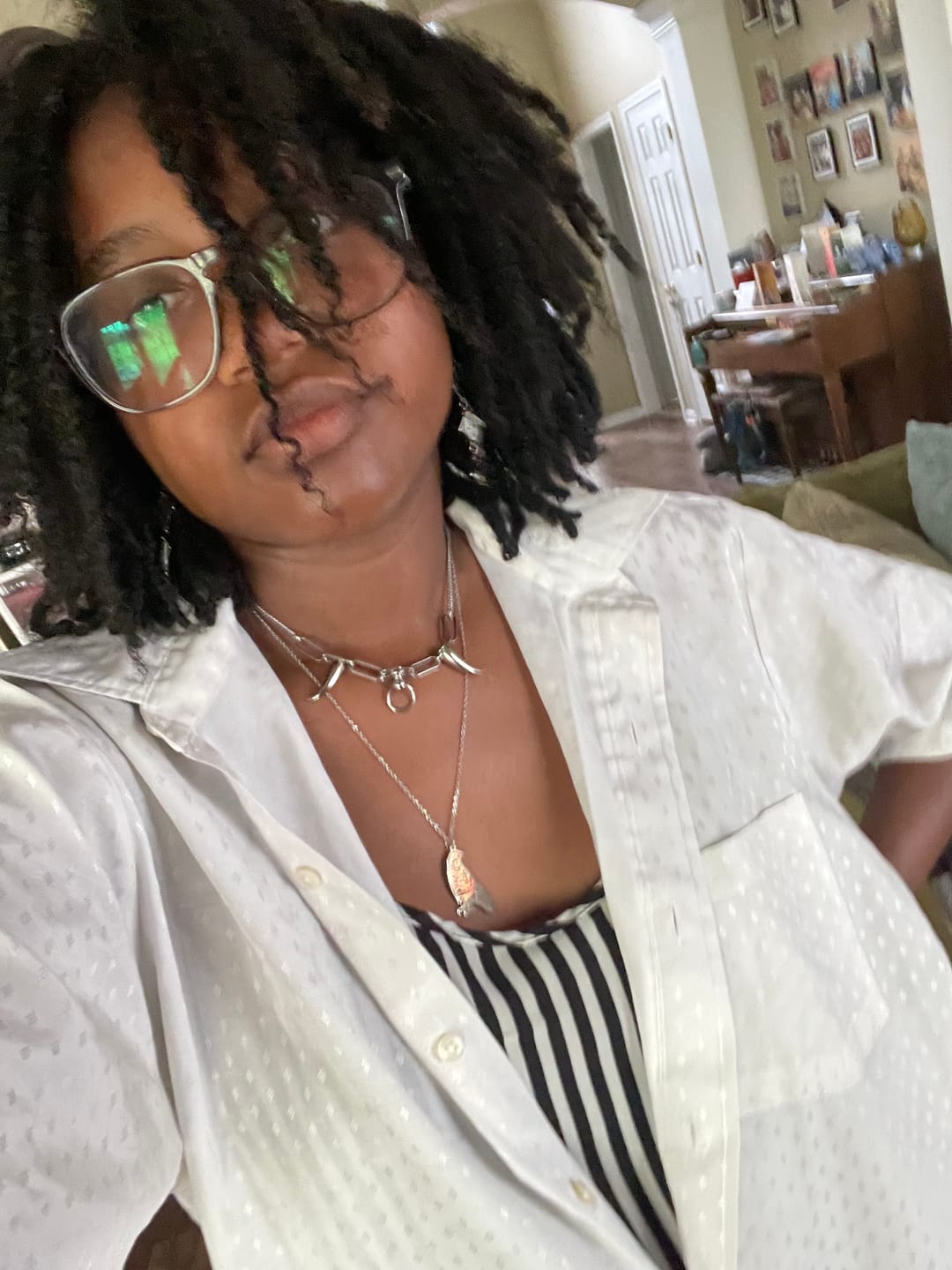 Customer photo review of Hannya Necklace