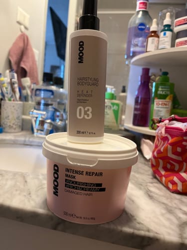 Customer photo review of Mascarilla Reparación Intensa 500ml Mood