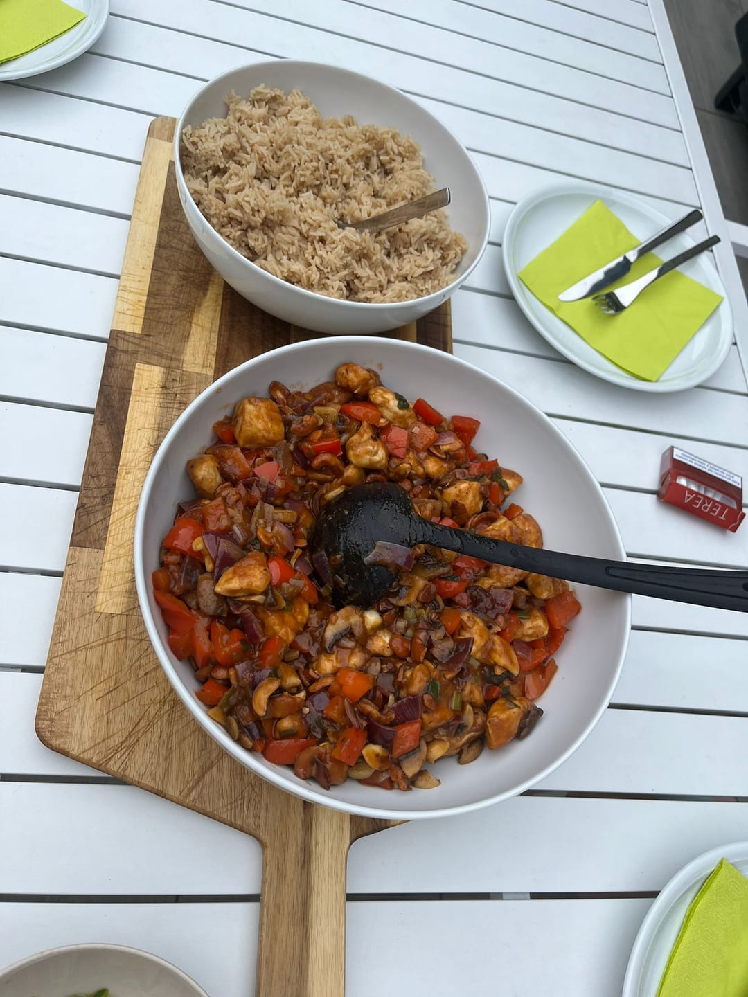 Customer photo review of Premium Thai Sauce mit 10 Rezeptkarten (für 13-15 Portionen)