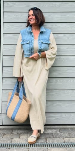 Customer photo review of Herrlicher Jeans Weste "Laurine"