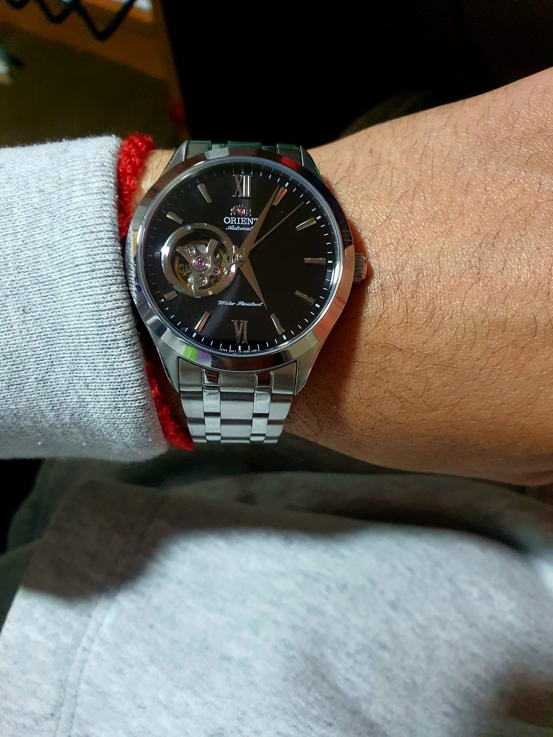 Customer photo review of Reloj Orient FAG03001B0 Automático Open Heart Negro 38,5 mm