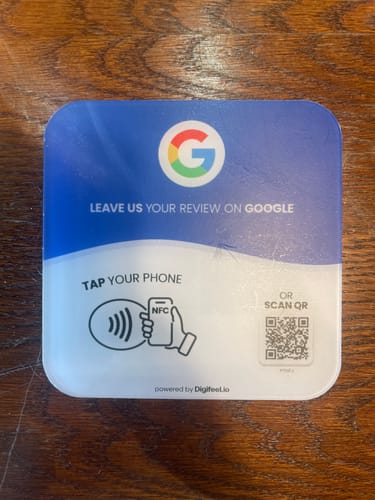 Customer photo review of Google Reviews - Plate