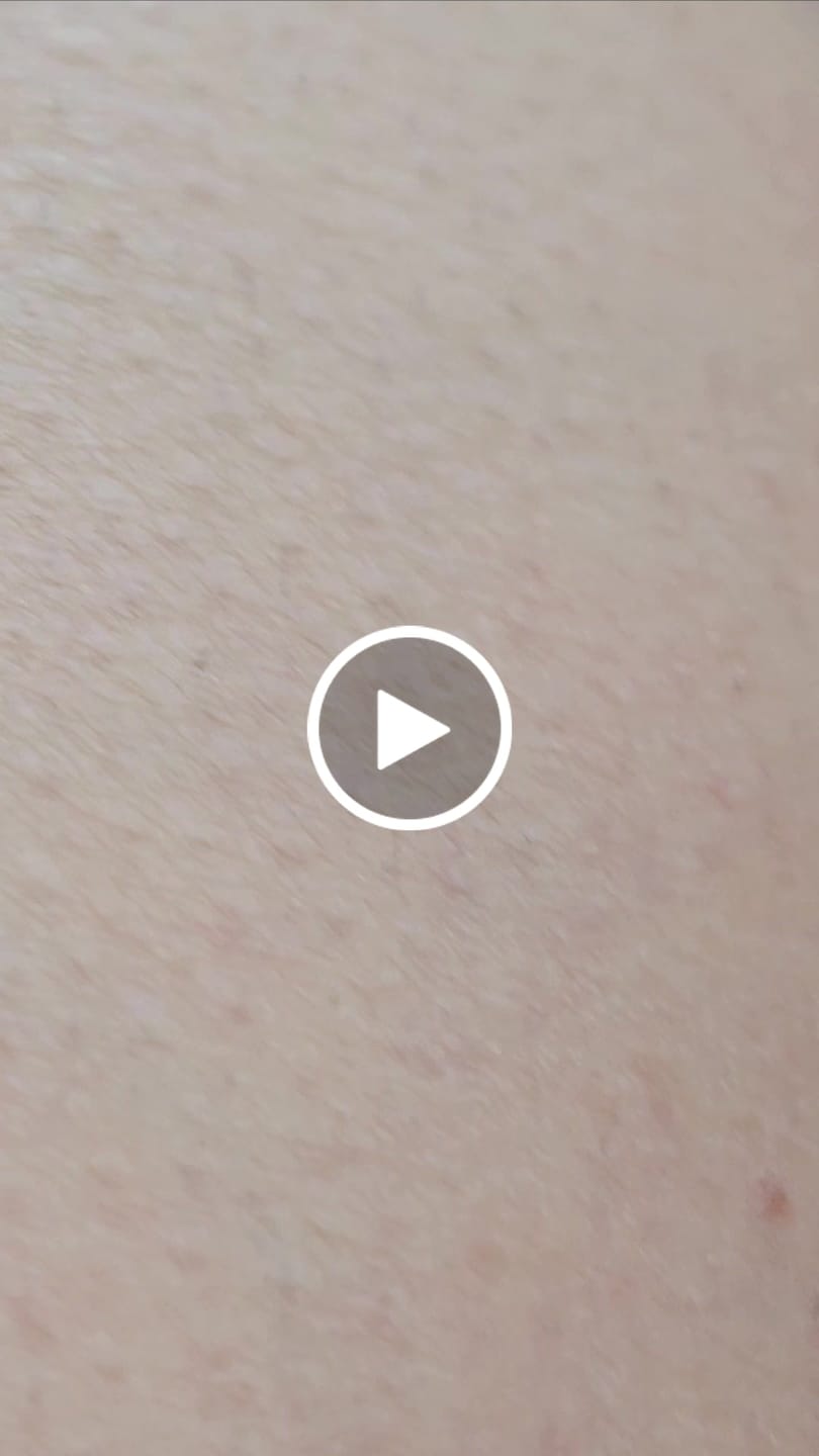 Customer video review of Exfoliating Hair Removal Drop