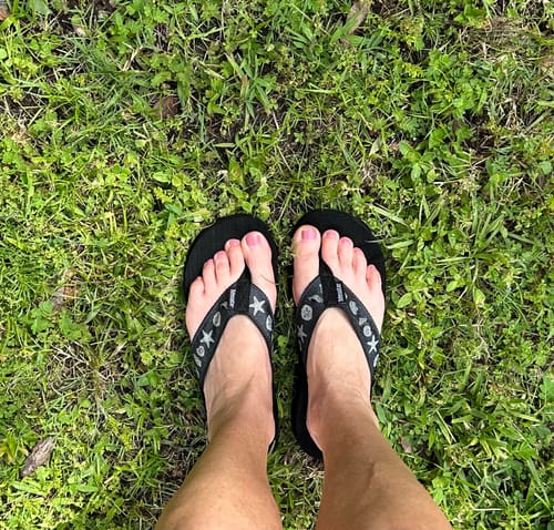 Customer photo review of Dots and Shells Black