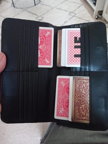 Customer photo review of COMBO PACKET WALLET BY TCC