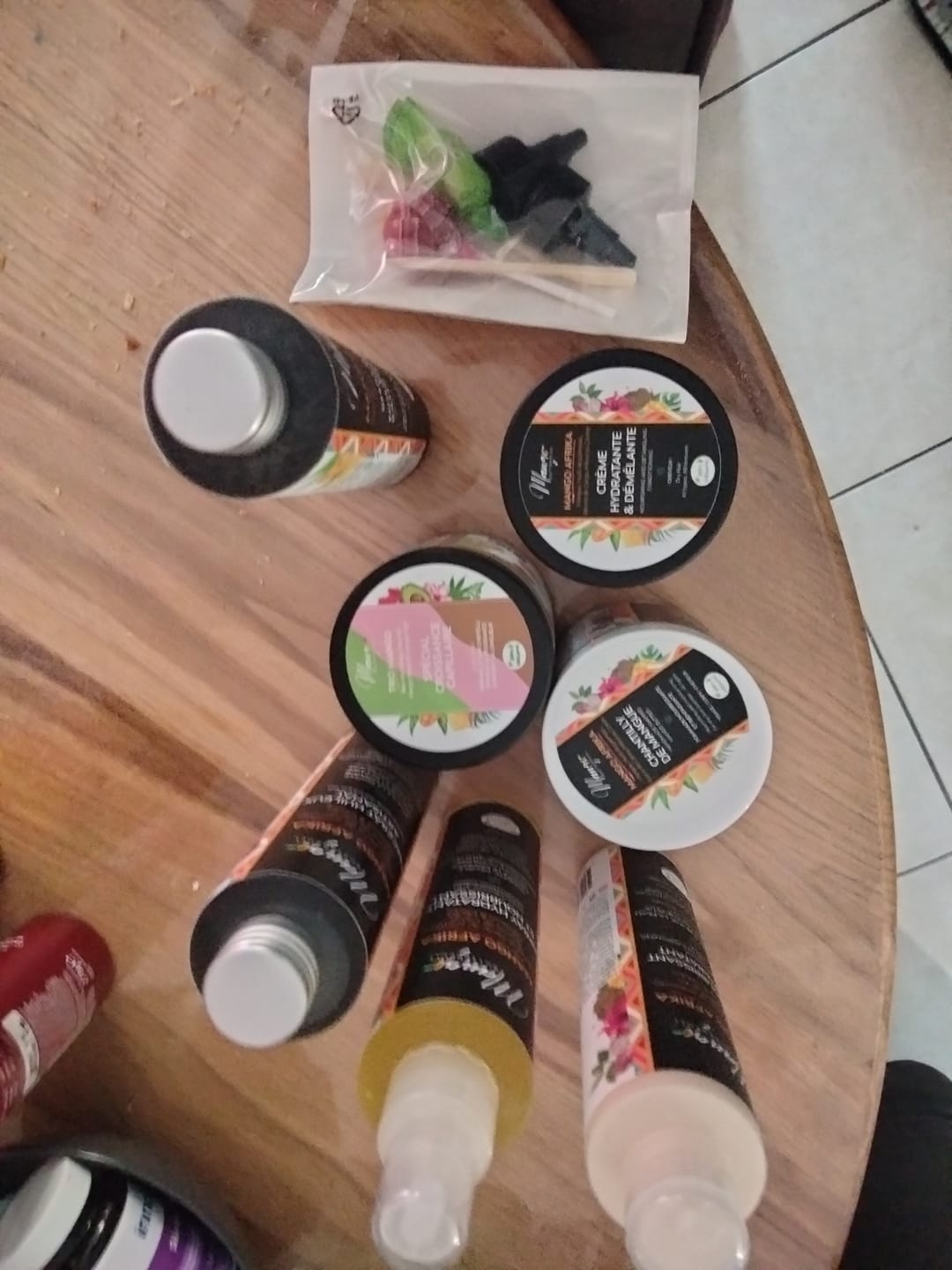 Customer photo review of Pack Routine MANGO AFRIKA - 6 produits