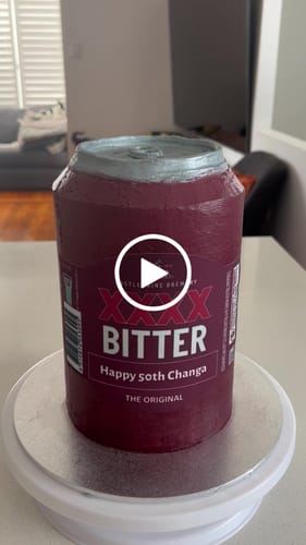 Customer video review of A4 Rectangle Custom Edible Icing Image