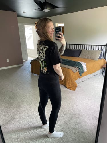 Customer photo review of Sunday Scaries T-Shirt