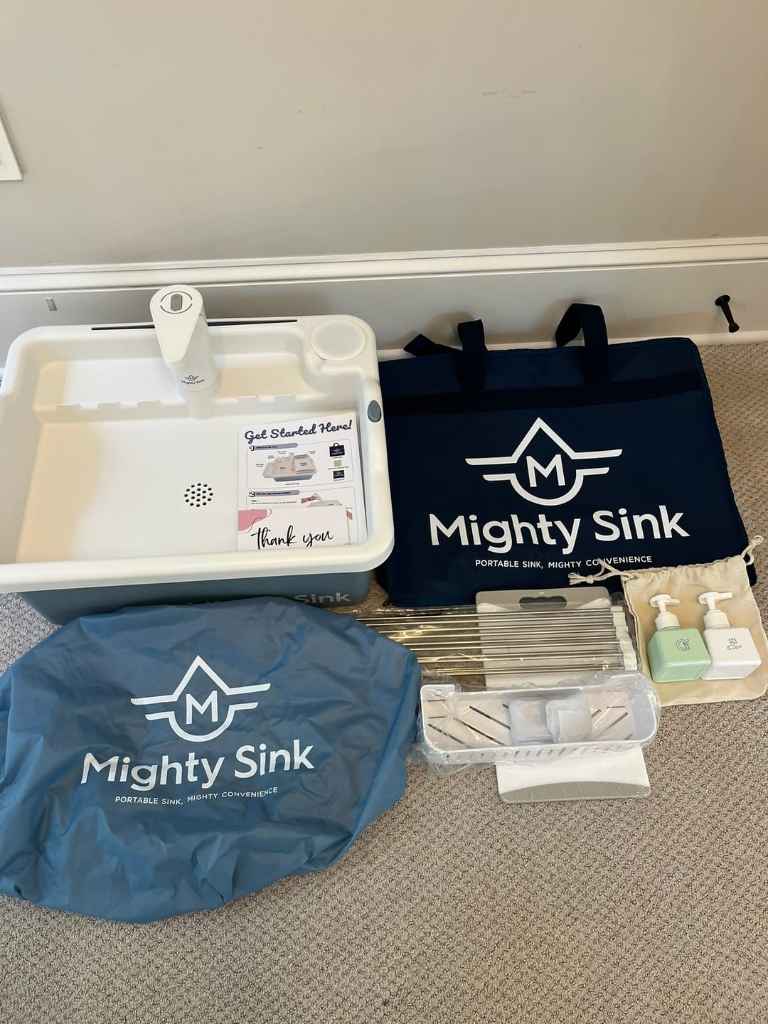 Customer photo review of The Mighty Sink Family Bundle