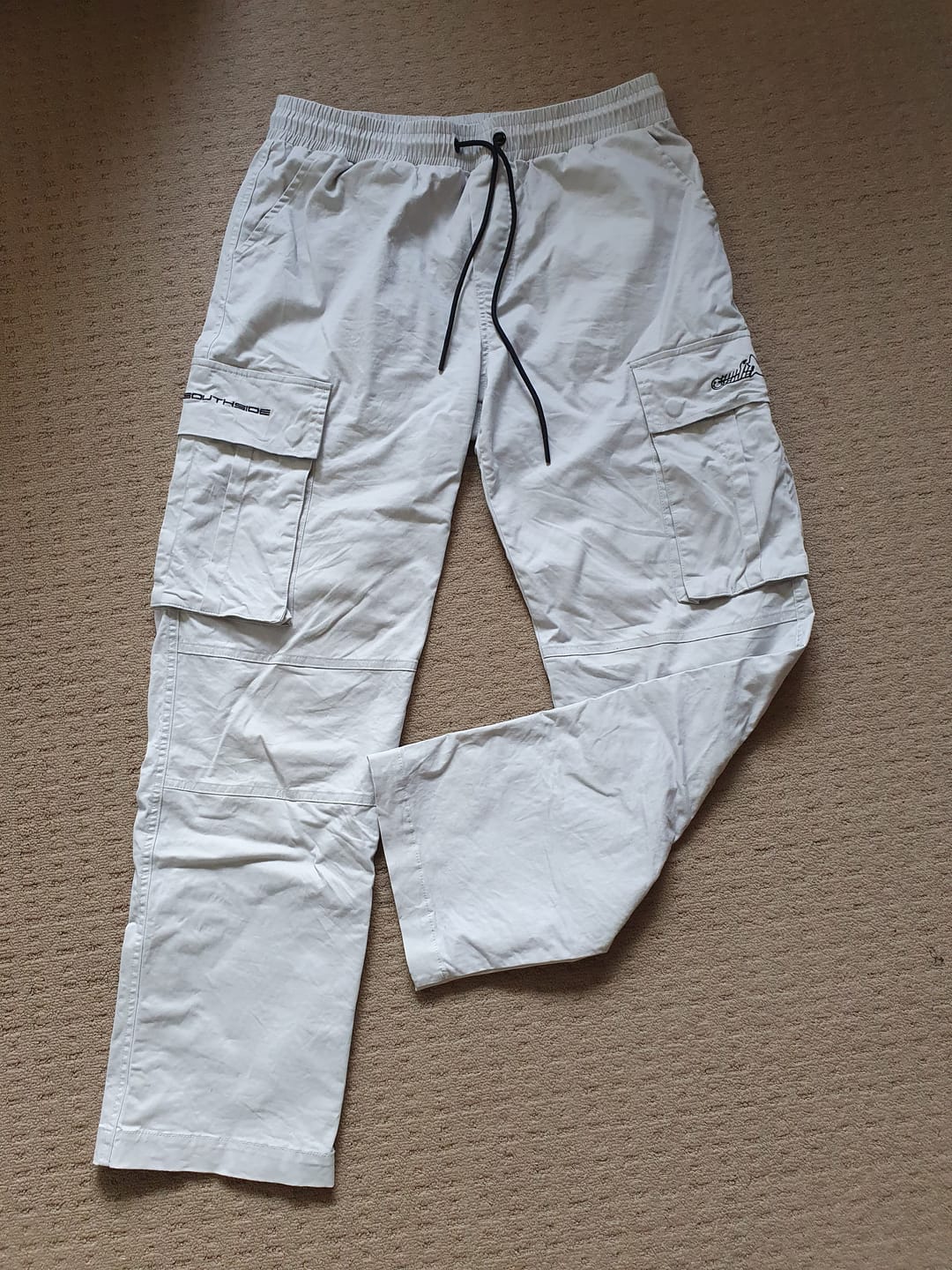 Customer photo review of Southside - Grey Cargo Pants