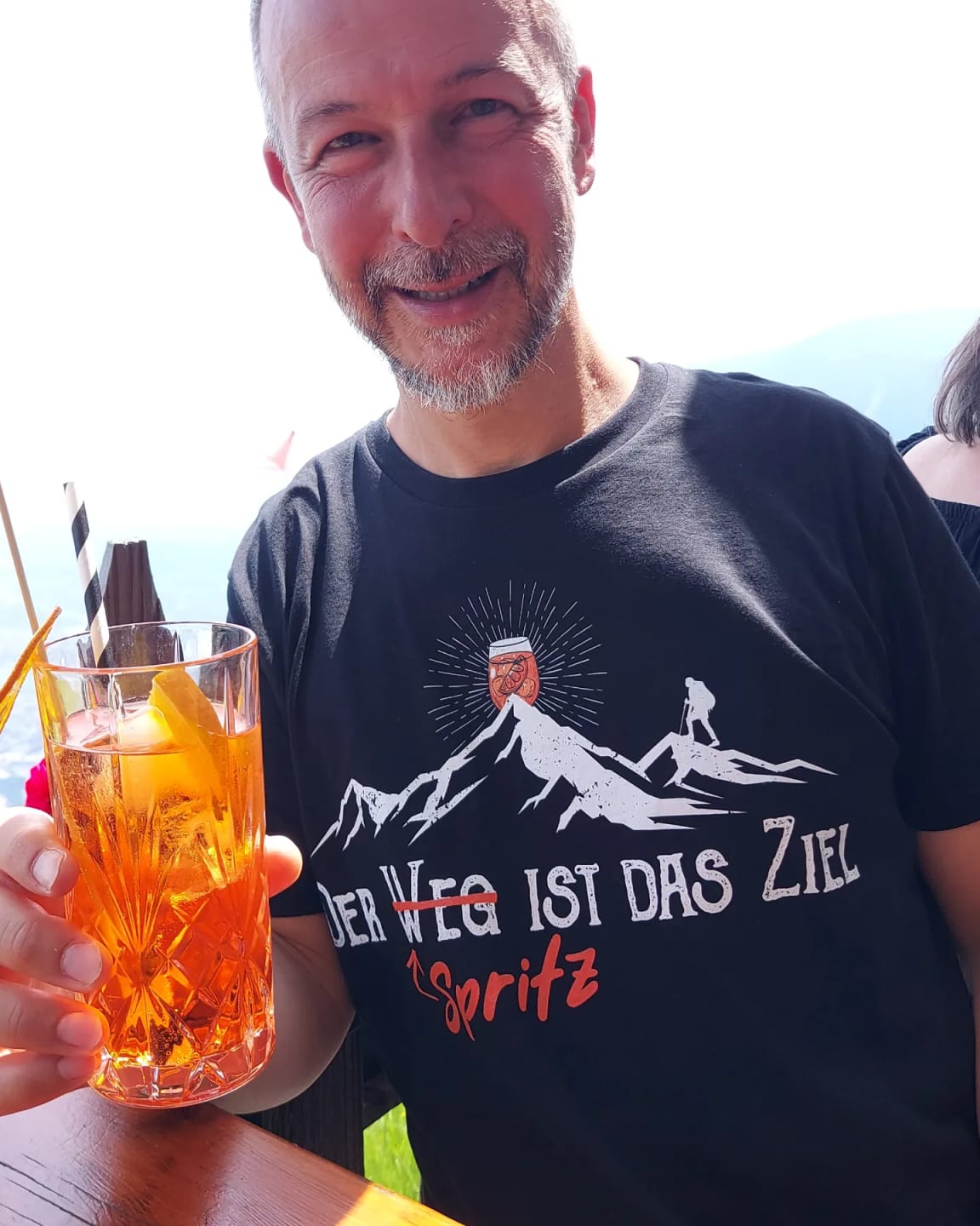 Customer photo review of Zielspritz Premium T-Shirt Damen