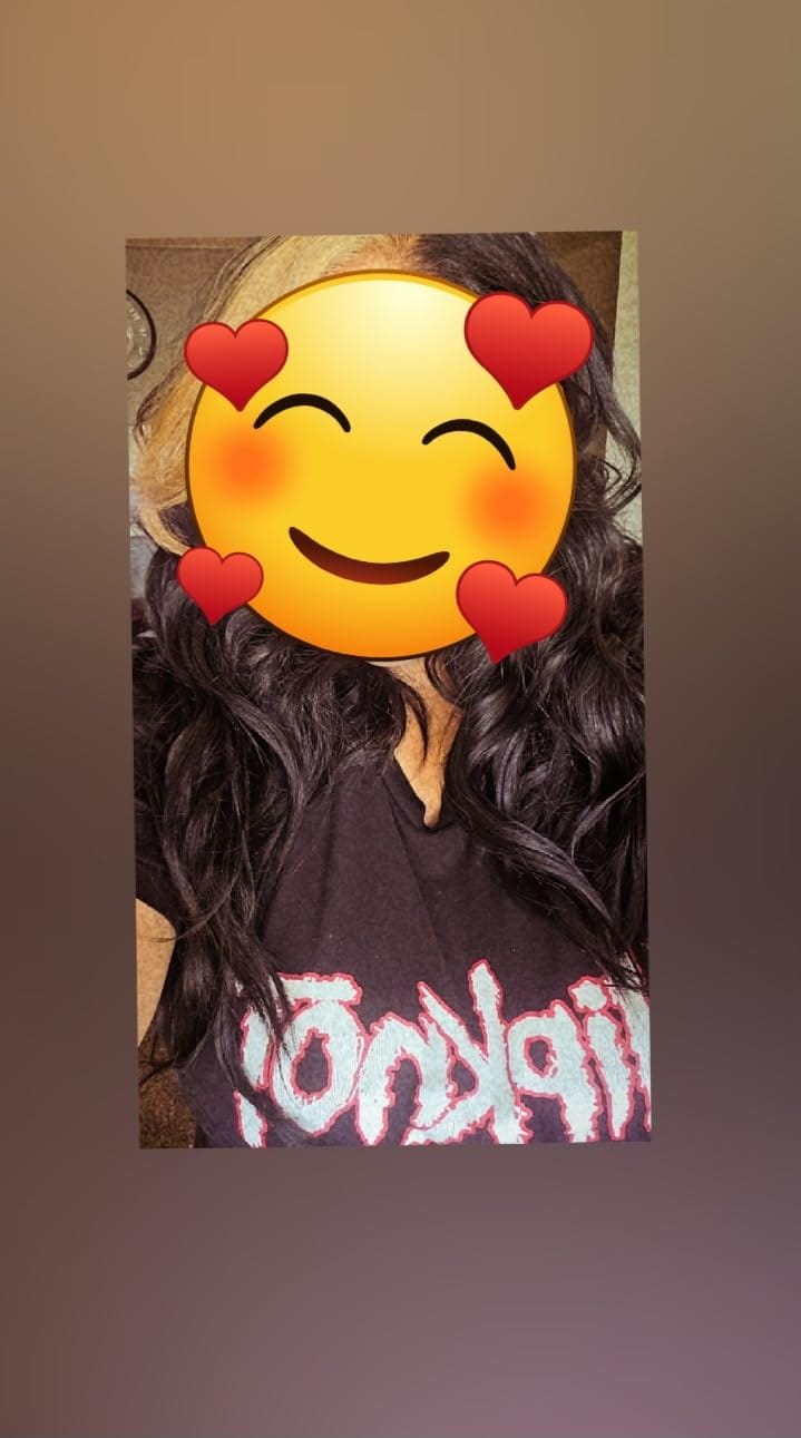 Customer photo review of Moresoo Seamless Virgin Injection Tape in Hair Extensions Brazilian Dark Brown (#2)