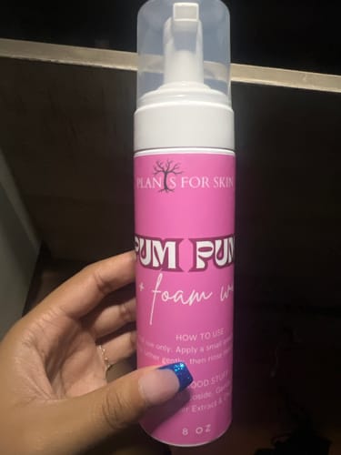 Customer photo review of PUM PUM Foam Wash