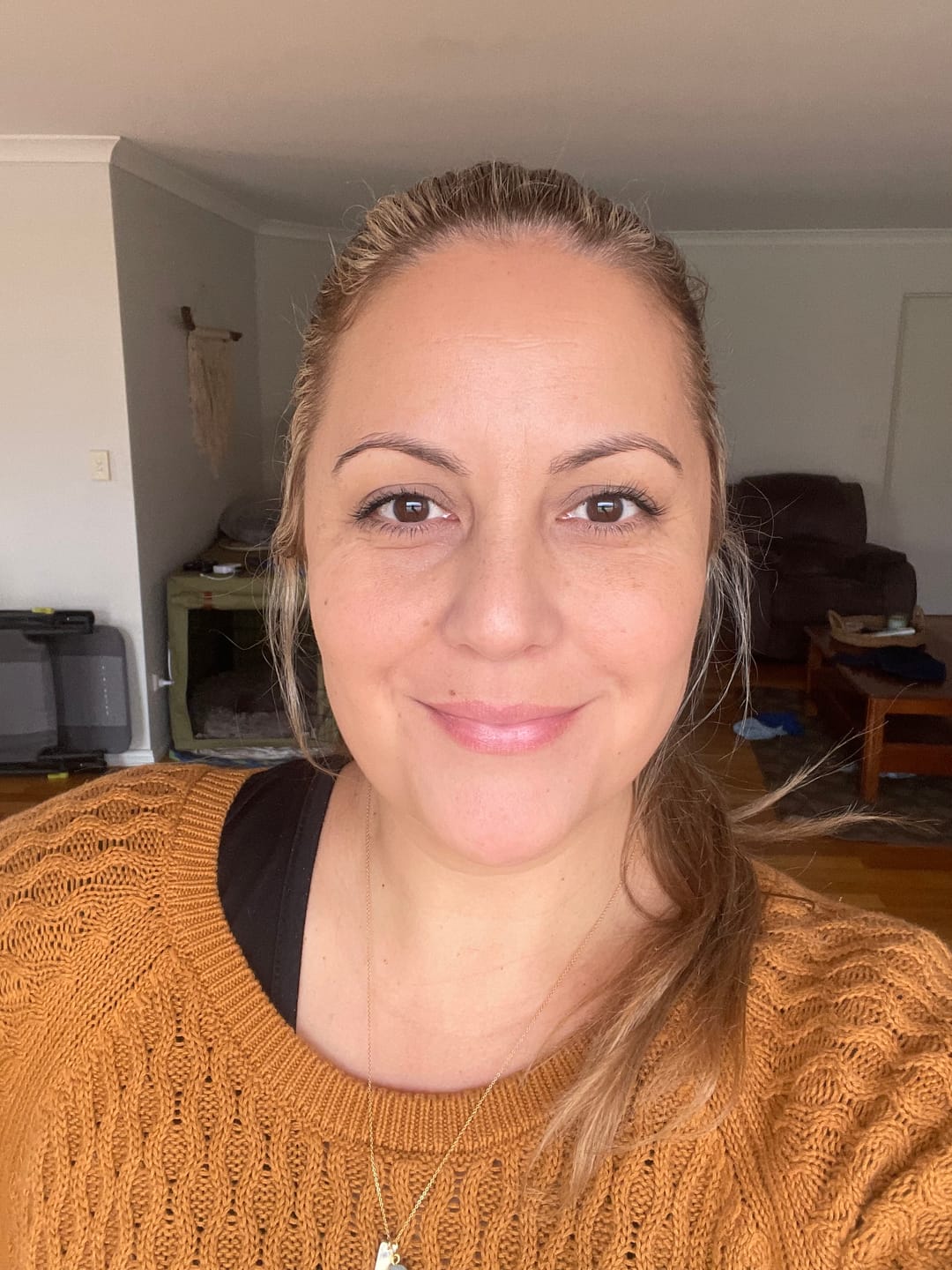 Customer photo review of Mineral Powder Foundation SPF 15