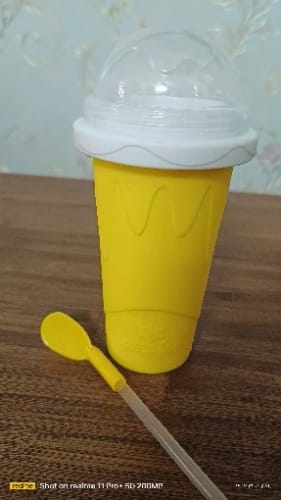 Customer photo review of Vixinx FrozenMagic™ - Instant frozen slushy maker