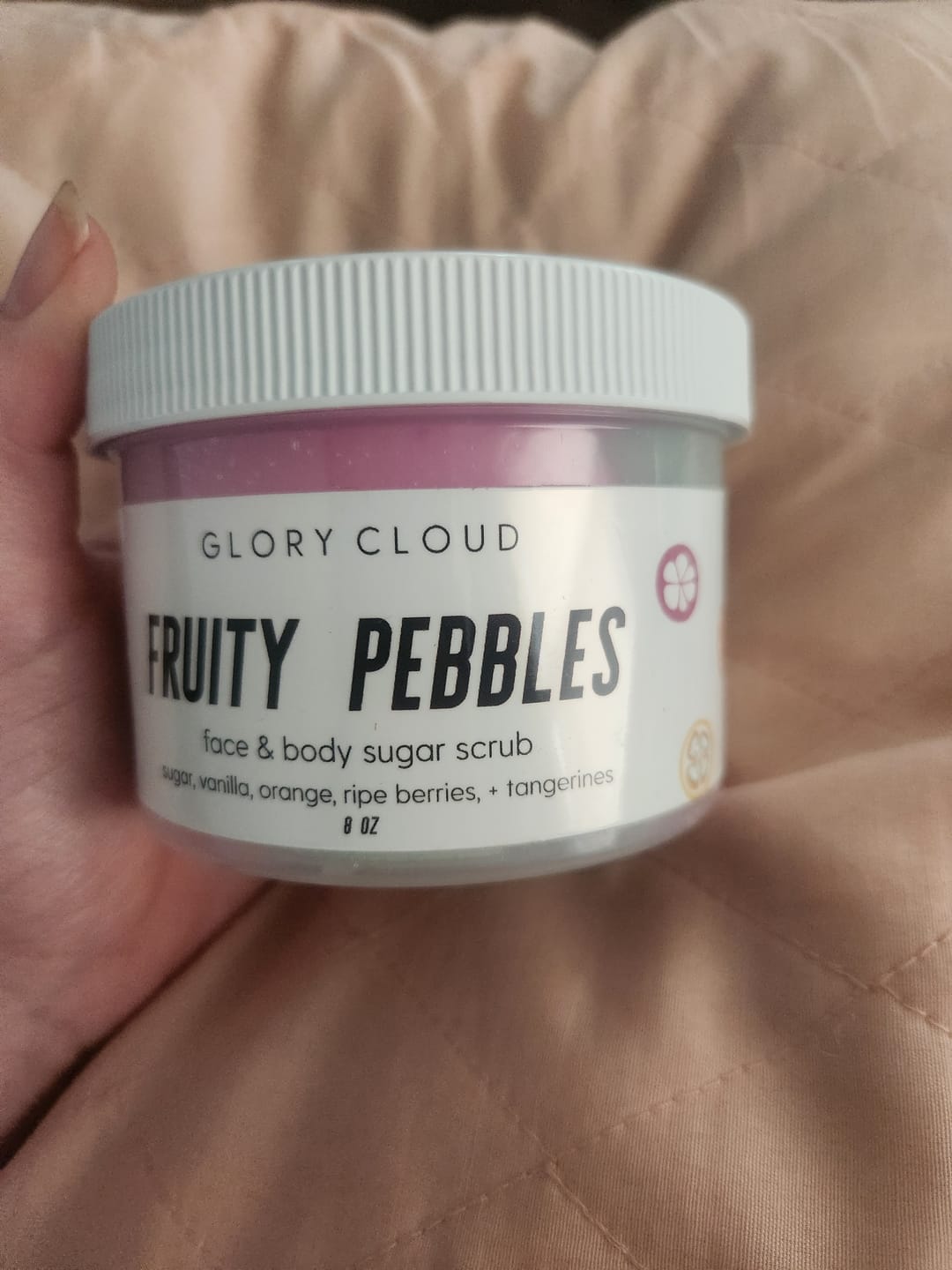 Customer photo review of Fruity Pebbles - Cloud Scrub