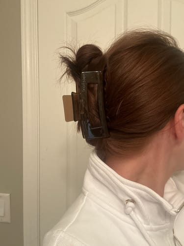 Customer photo review of Large Dreamy Claw Clip